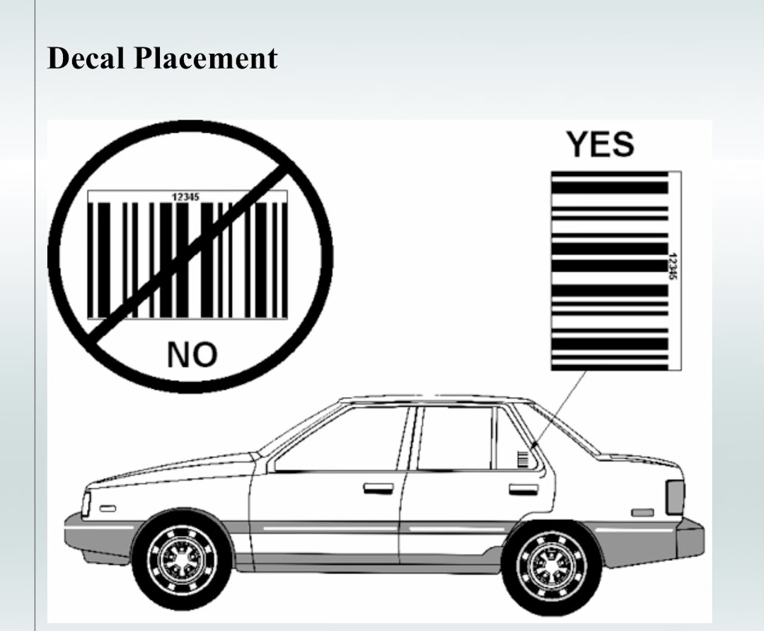 New Vehicle Barcode Request! thumbnail